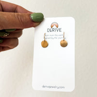 Mini Coin Earrings