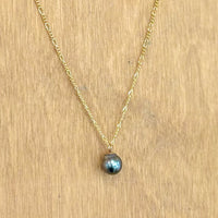 Tahitian Pearl Necklace, 16” length
