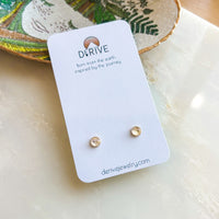 Gemstone Stud Earrings
