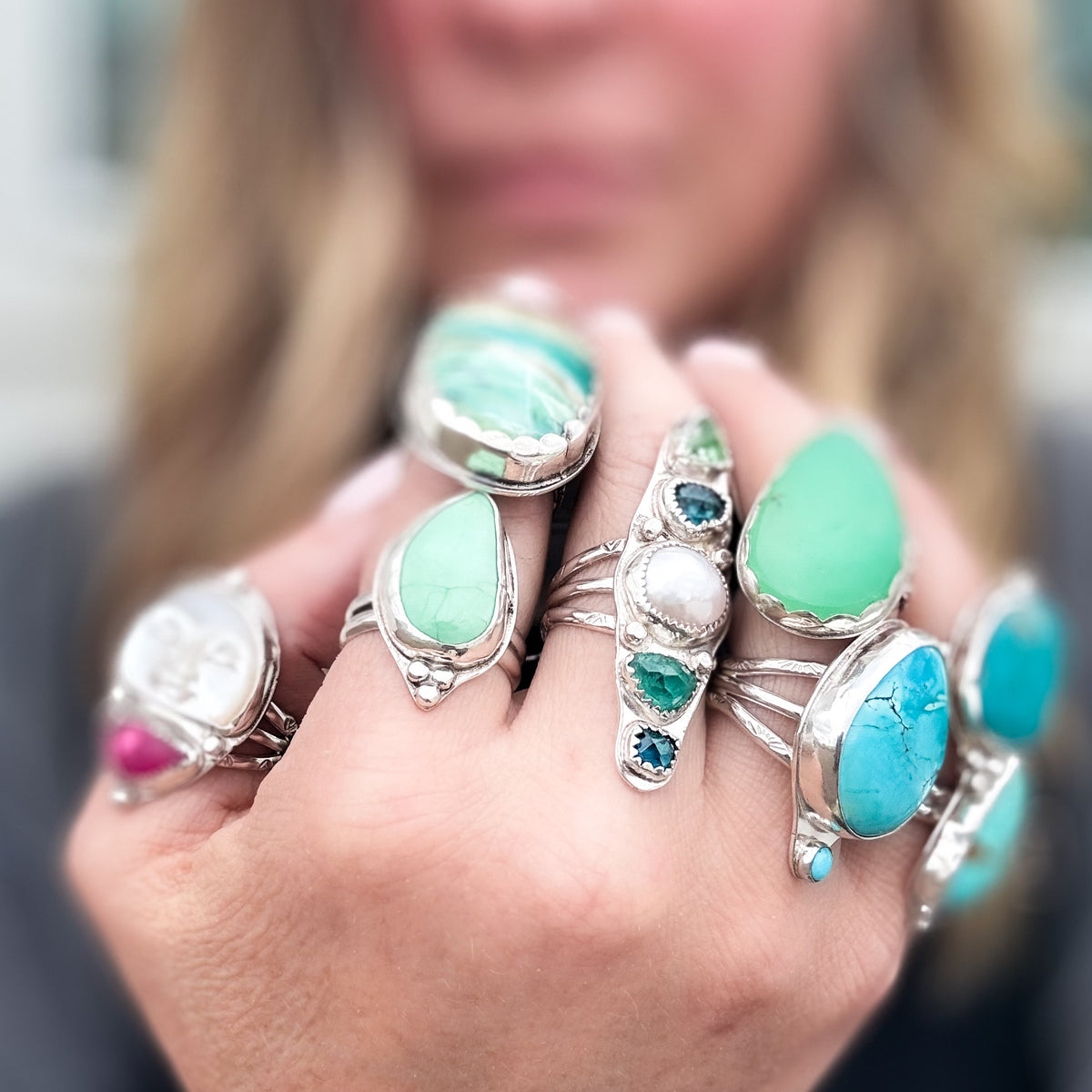 Tide Pool Ring, size 8