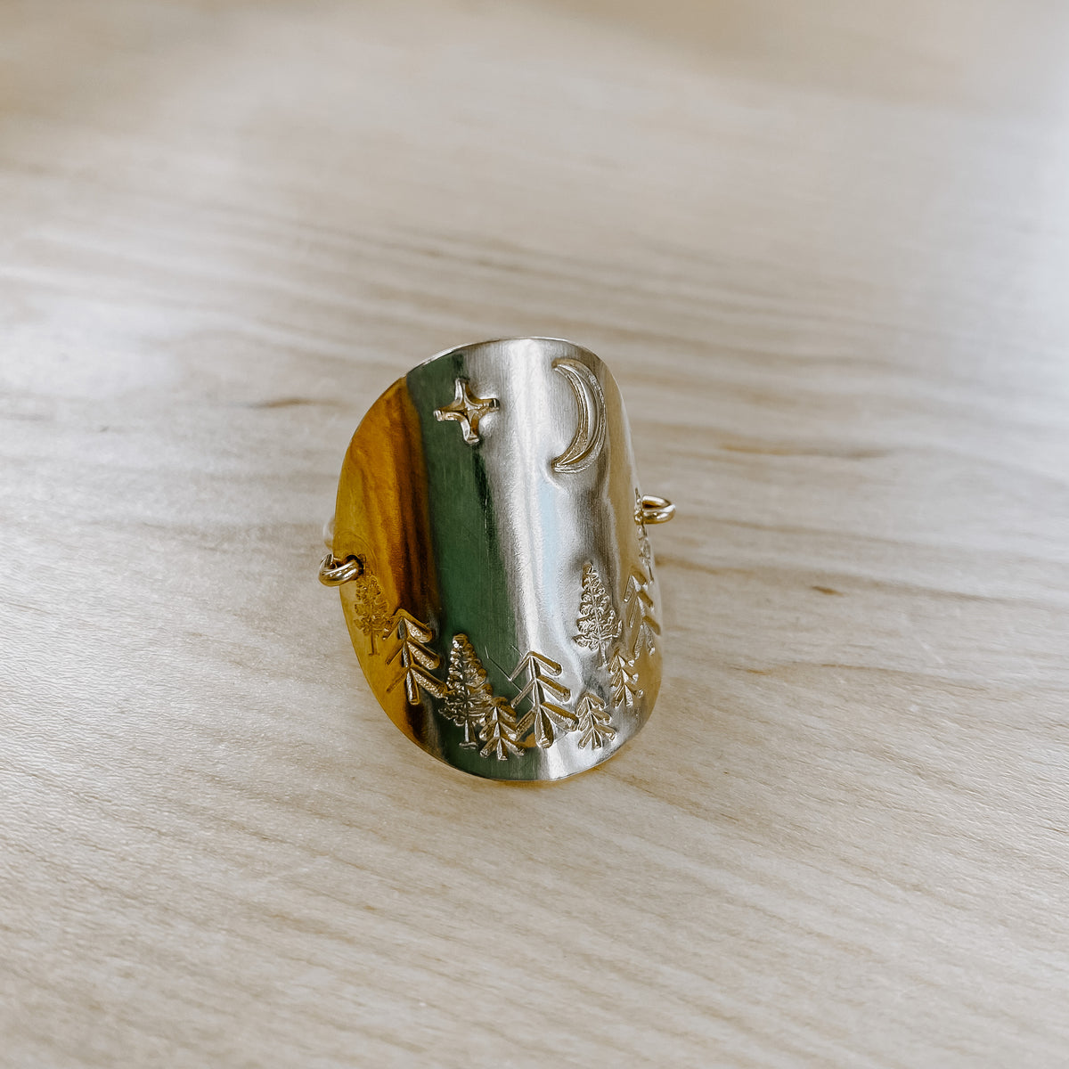 Into the Forest Shield Ring