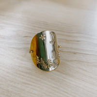 Into the Forest Shield Ring