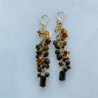 Tourmaline Cascade Earrings