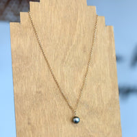 Tahitian Pearl Necklace, 16” length