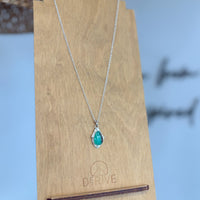 Compass Point Necklace,  16” length