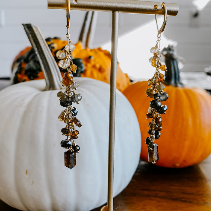 Tourmaline Cascade Earrings