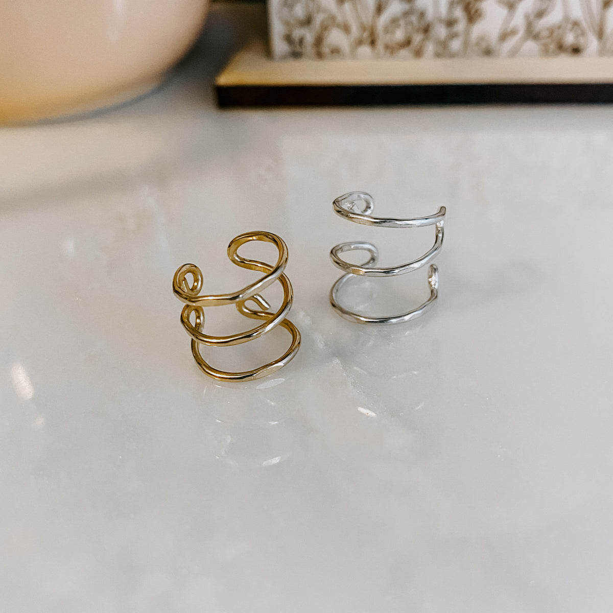 Triple Bar Ear Cuff
