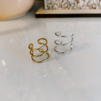 Triple Bar Ear Cuff