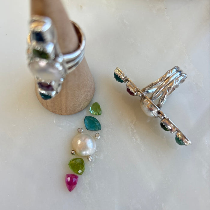 Tide Pool Ring, FINISH IN YOUR SIZE