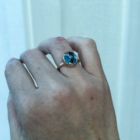 14k Gold Fill Turquoise Ring size 7