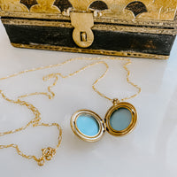 Treasure Island Locket Necklace