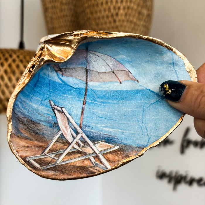 Beach Side Shell Jewelry Dish