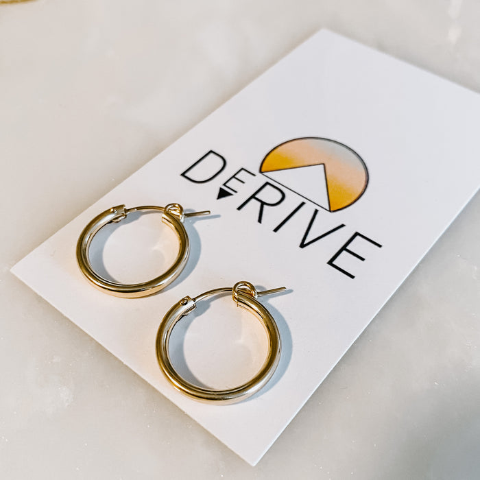 Classic Tube Hoop Earrings