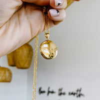 Treasure Island Locket Necklace