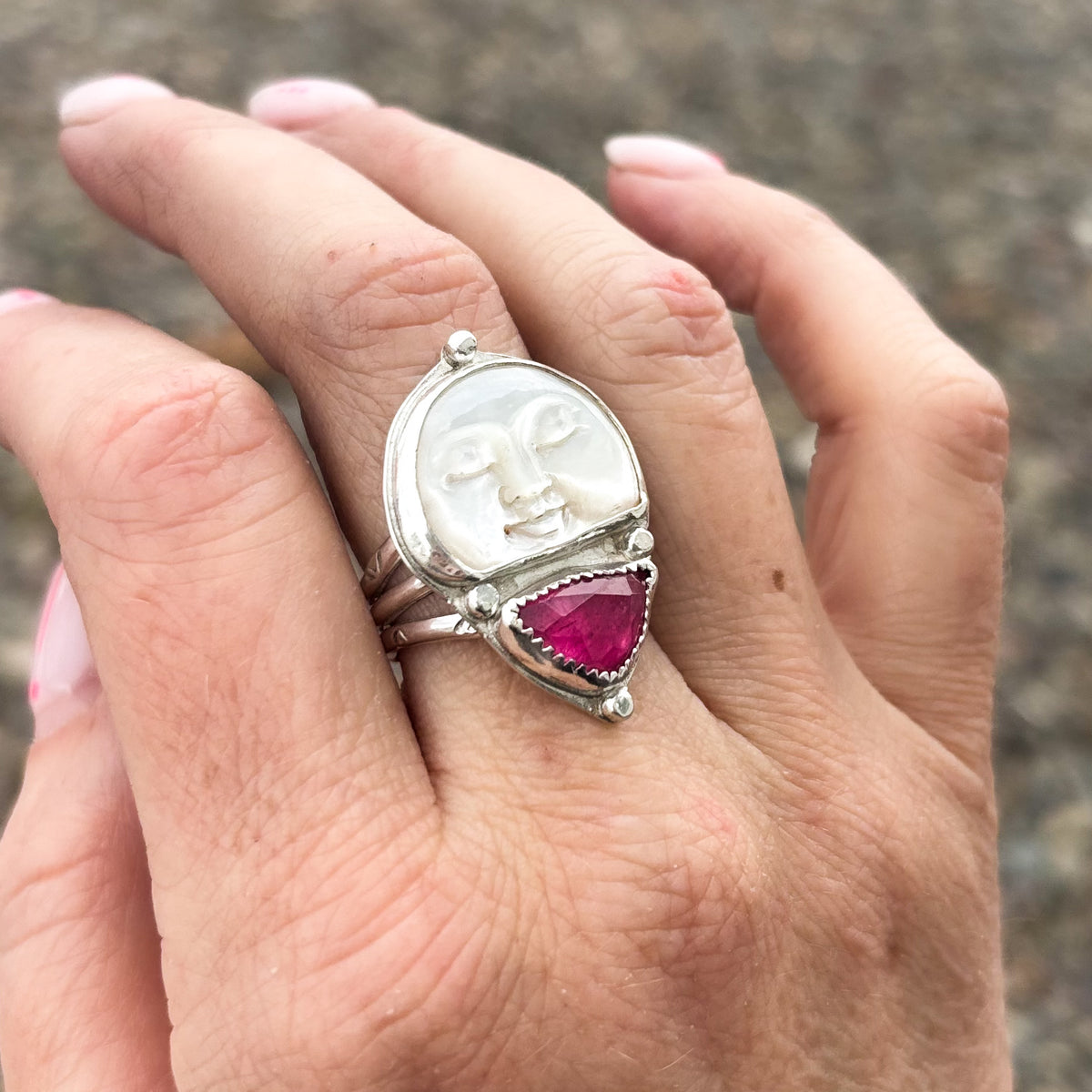 Celestial Glow Ring, size 8