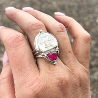 Celestial Glow Ring, size 8