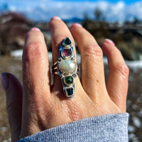 Tide Pool Ring, size 7.5