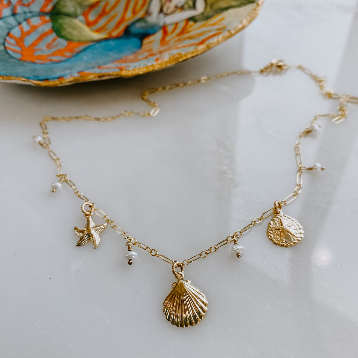 Coast Trip Charm Necklace