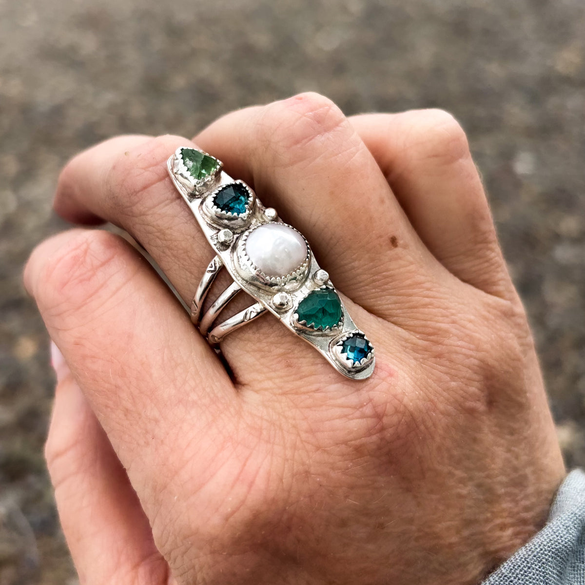 Tide Pool Ring, size 8