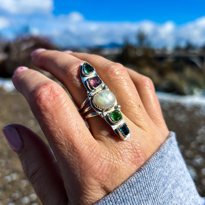 Tide Pool Ring, size 7.5