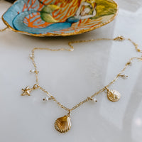 Coast Trip Charm Necklace
