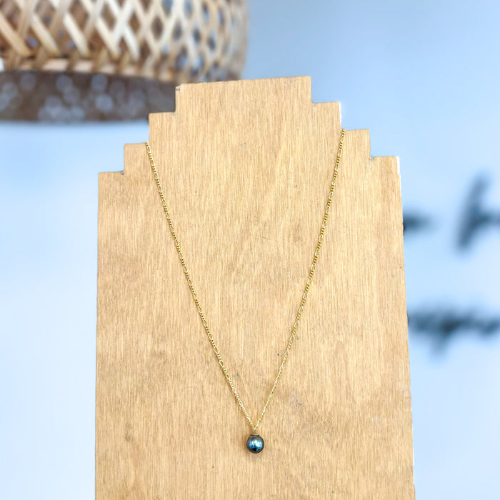 Tahitian Pearl Necklace, 16” length