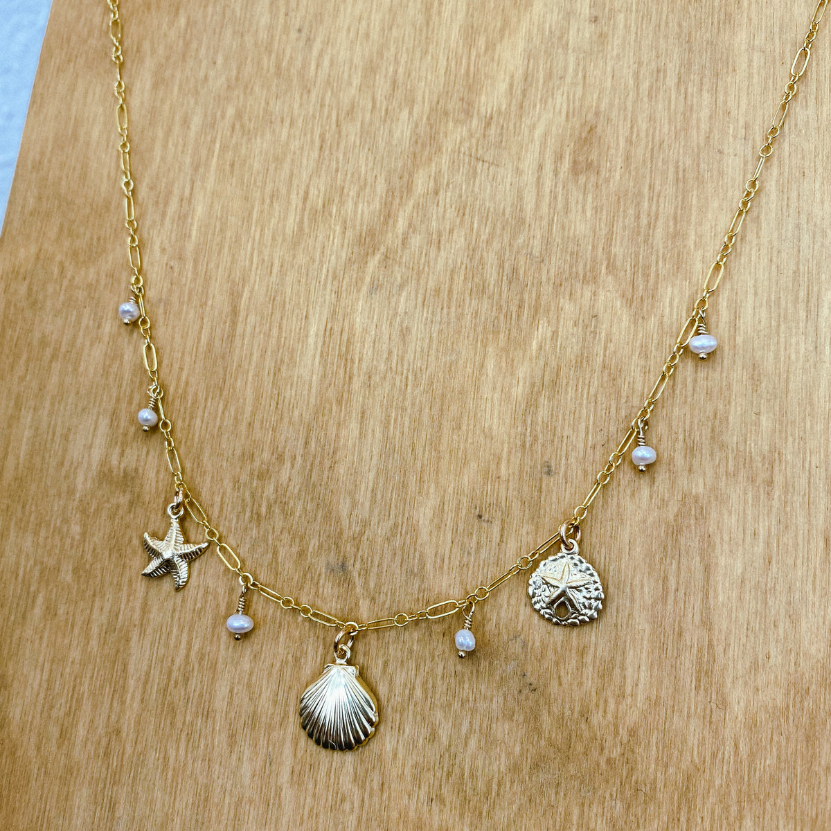 Coast Trip Charm Necklace