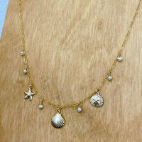 Coast Trip Charm Necklace