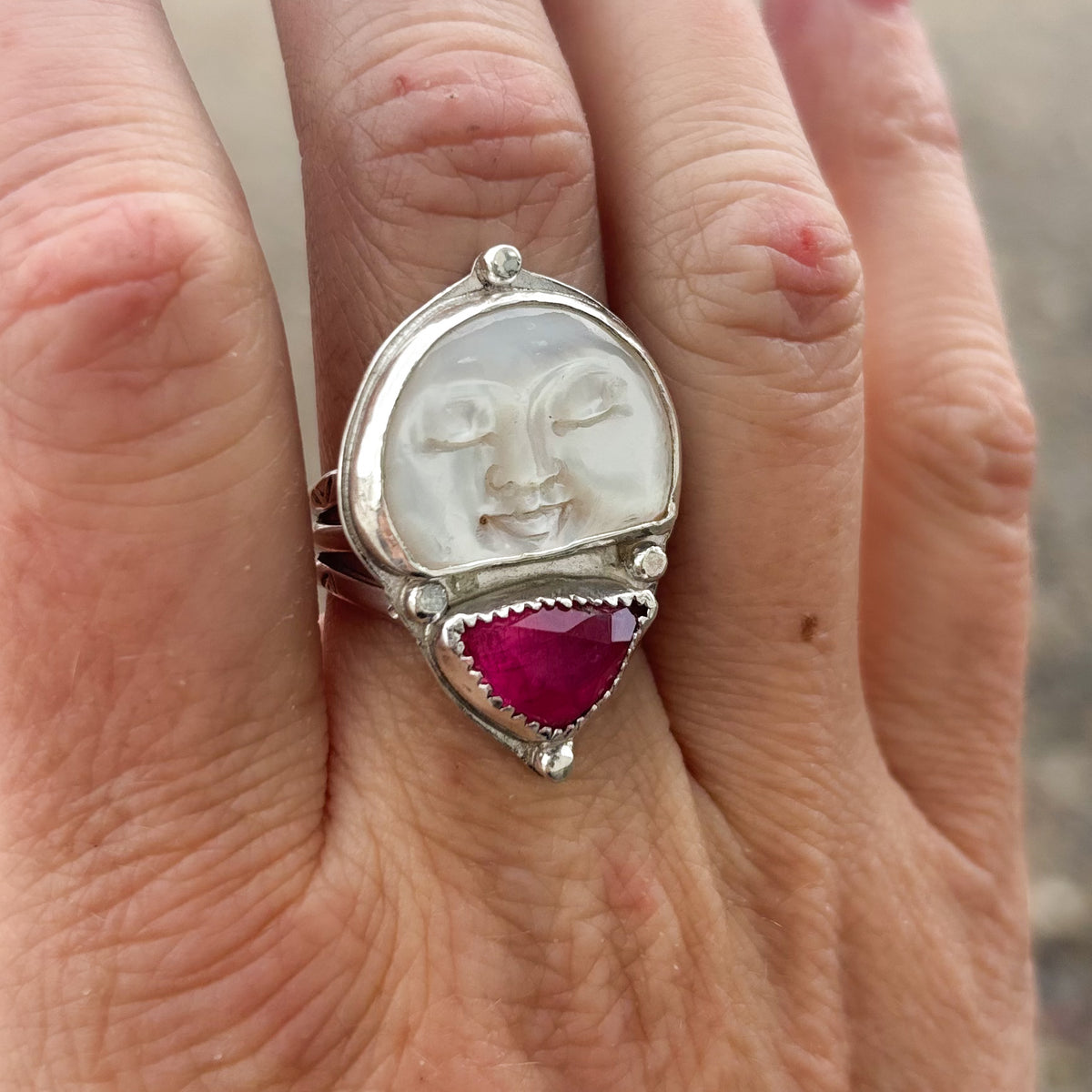 Celestial Glow Ring, size 8