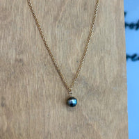 Tahitian Pearl Necklace, 16” length