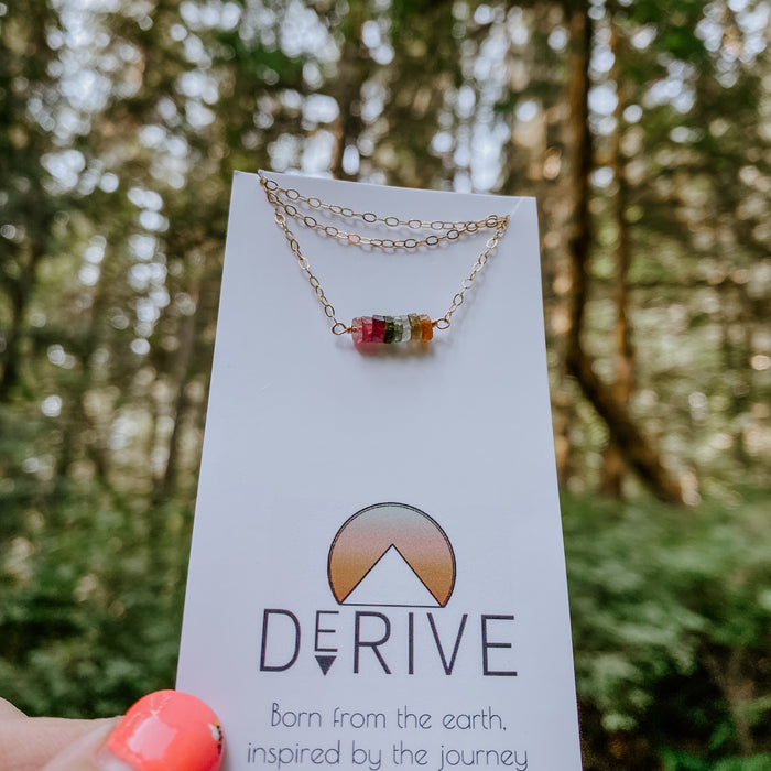 Dainty Tourmaline Necklace