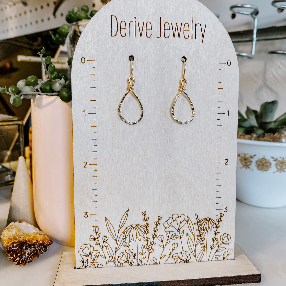 Mini Teardrop Earrings