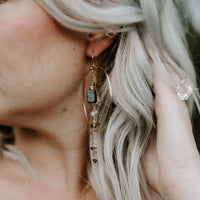 Enchanted Earth Hoop Earrings