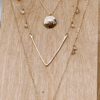 Charmed V Necklace