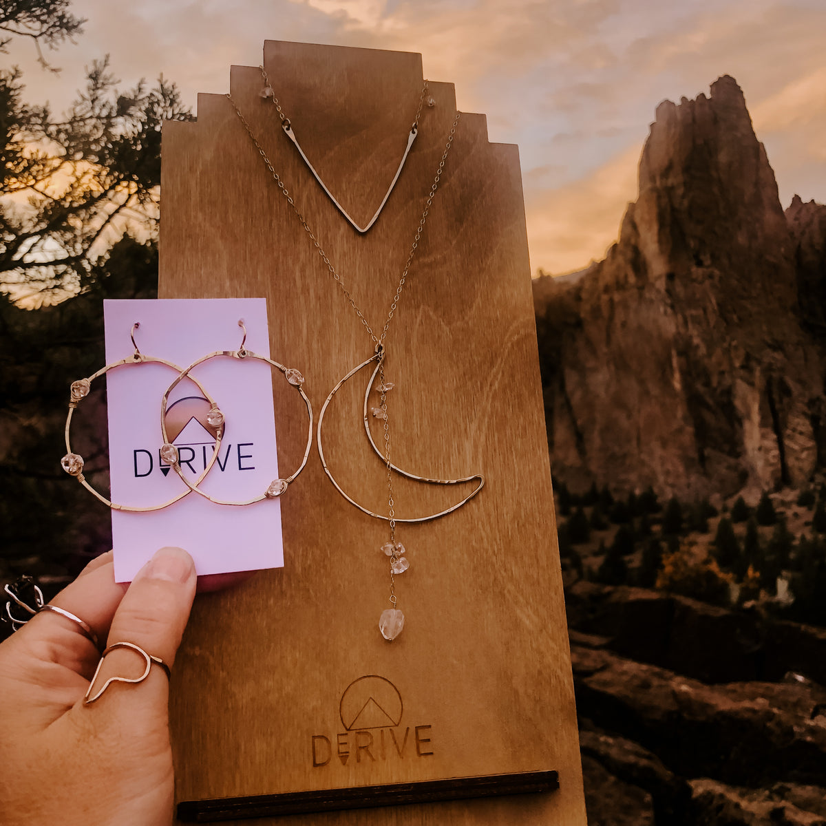 Charmed V Necklace