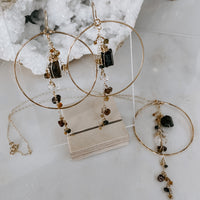 Enchanted Earth Hoop Earrings