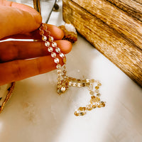 Sand Dollar Coin Chain Necklace