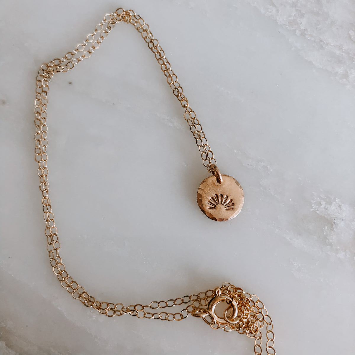 Mini Coin Necklace