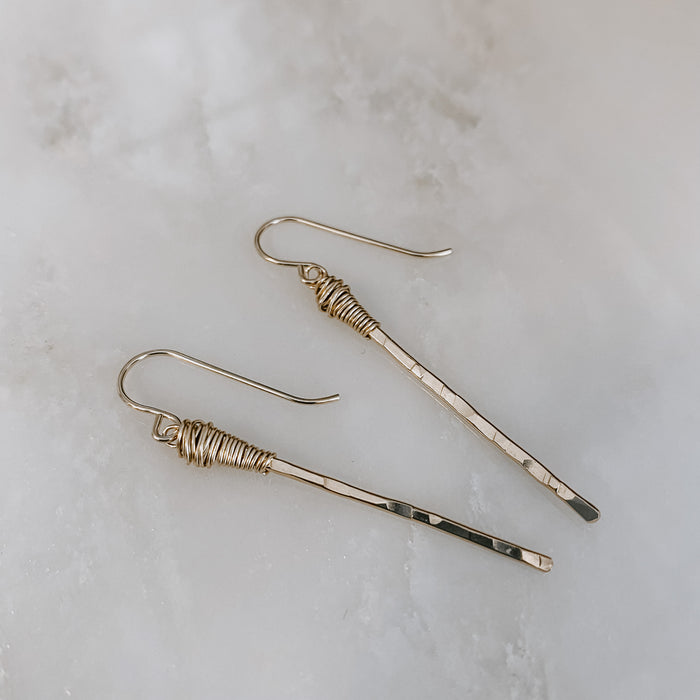 Bamboo Stick Earrings