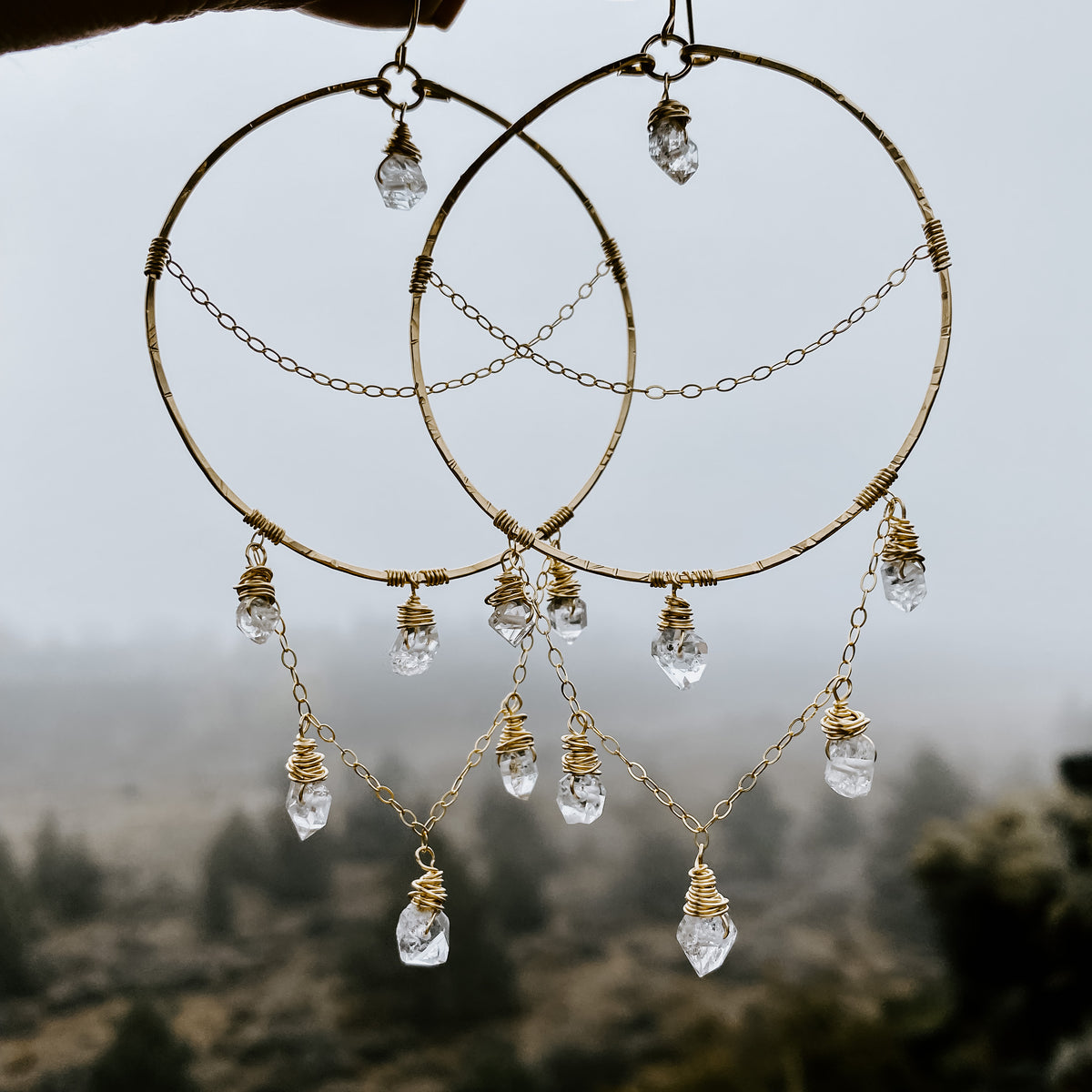 Equinox Hoop Earrings