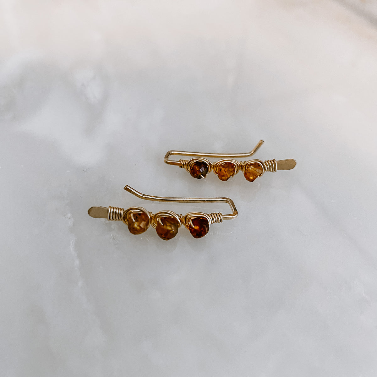 Tourmaline Ear Climbers