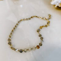 Sand Dollar Anklet