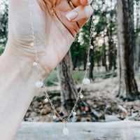 Ocean Eyes Pearl Necklace