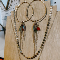 Sand Dollar Coin Chain Necklace