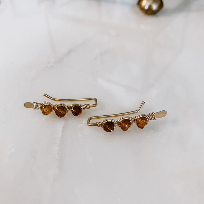 Tourmaline Ear Climbers
