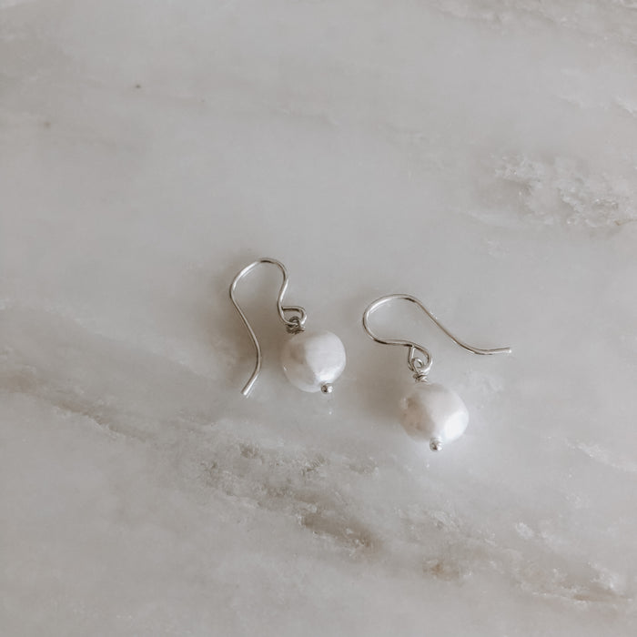 Pearl Baby Drop Earrings