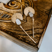 Free Spirit Moonstone Earrings