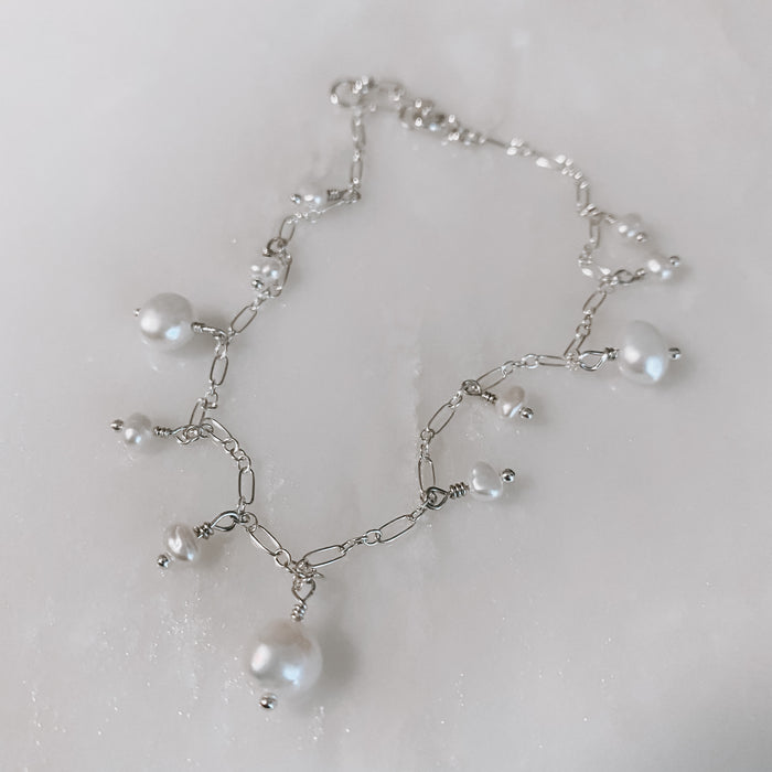 Ocean Eyes Pearl Bracelet