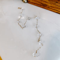 Dripping In Diamonds Back Necklace