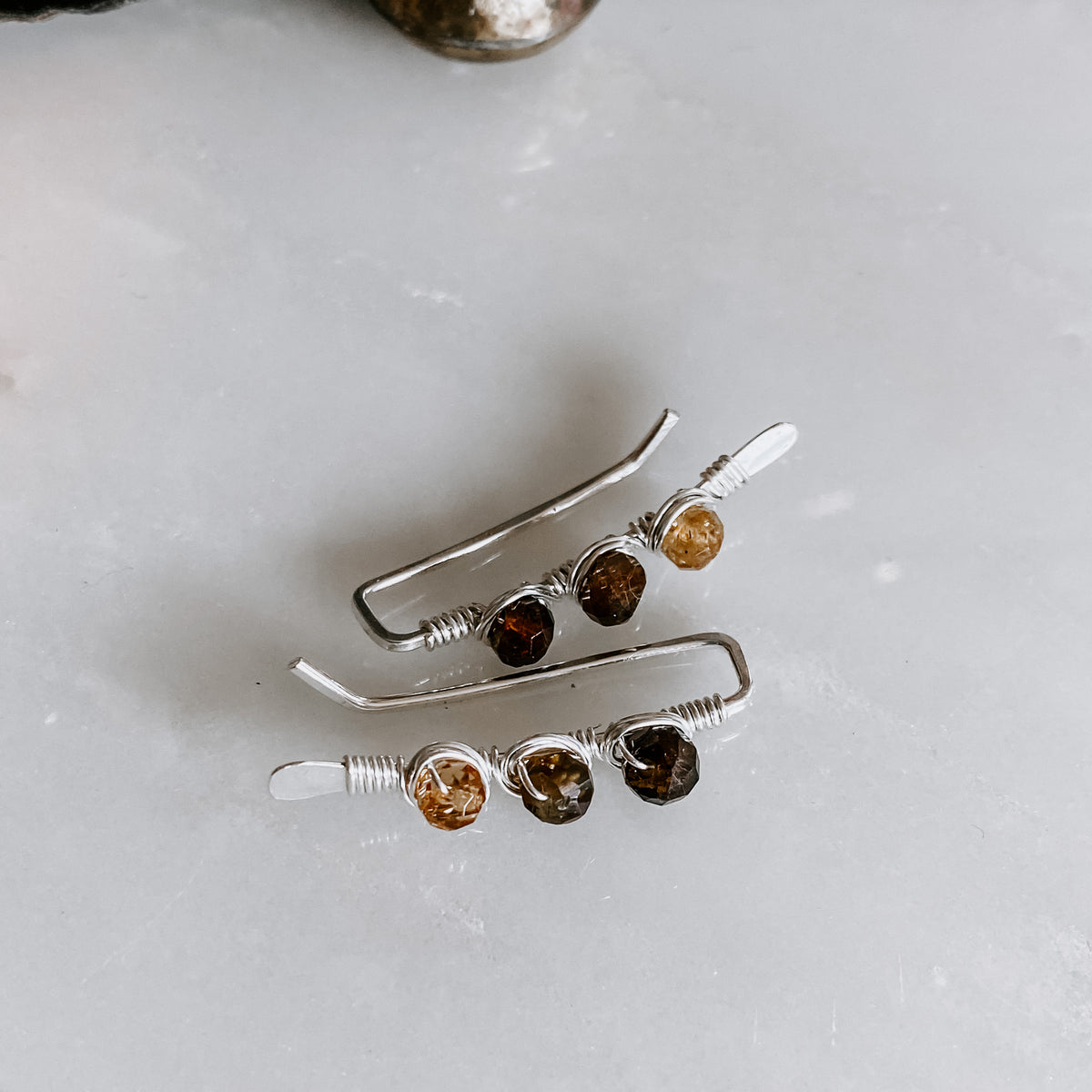 Tourmaline Ear Climbers